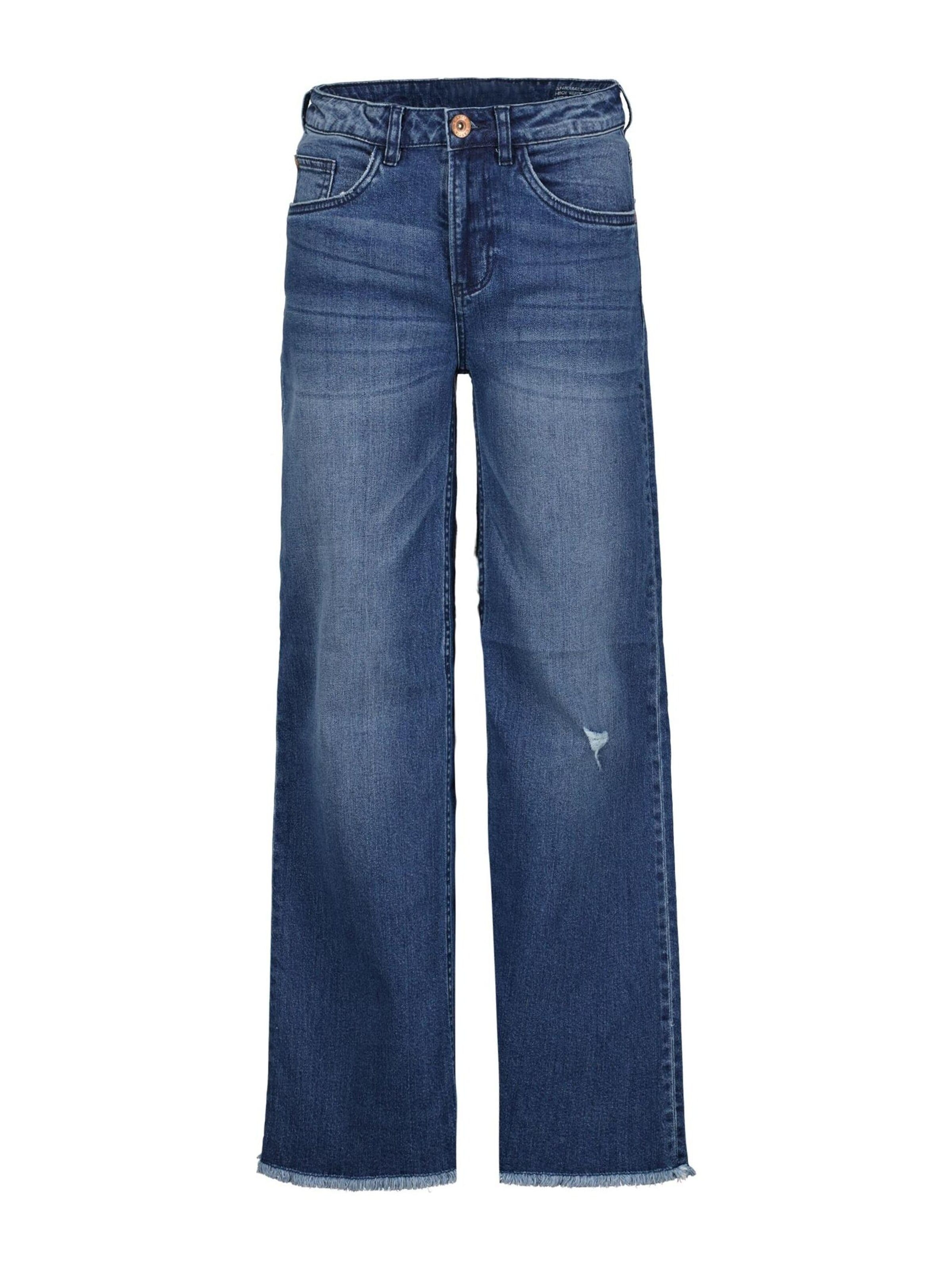 GARCIA Slim fit Jeans 'Wide Pant Jeans Annemay slim fit' in Blue: front