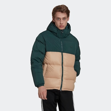 ADIDAS ORIGINALS Winter jacket 'Down Regen ' in Beige: front
