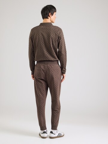JOOP! Tapered Παντελόνι 'Korvian' σε καφέ