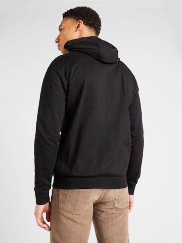 EA7 Emporio Armani - Sudadera con cremallera en negro