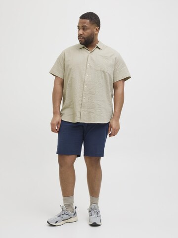 Jack & Jones Plus Regular fit Overhemd in Grijs