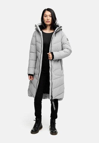 Cappotto invernale 'Benikoo' di MARIKOO in grigio: frontale