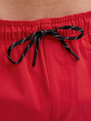 Shorts de bain 'JPSTMaui' JACK & JONES en rouge