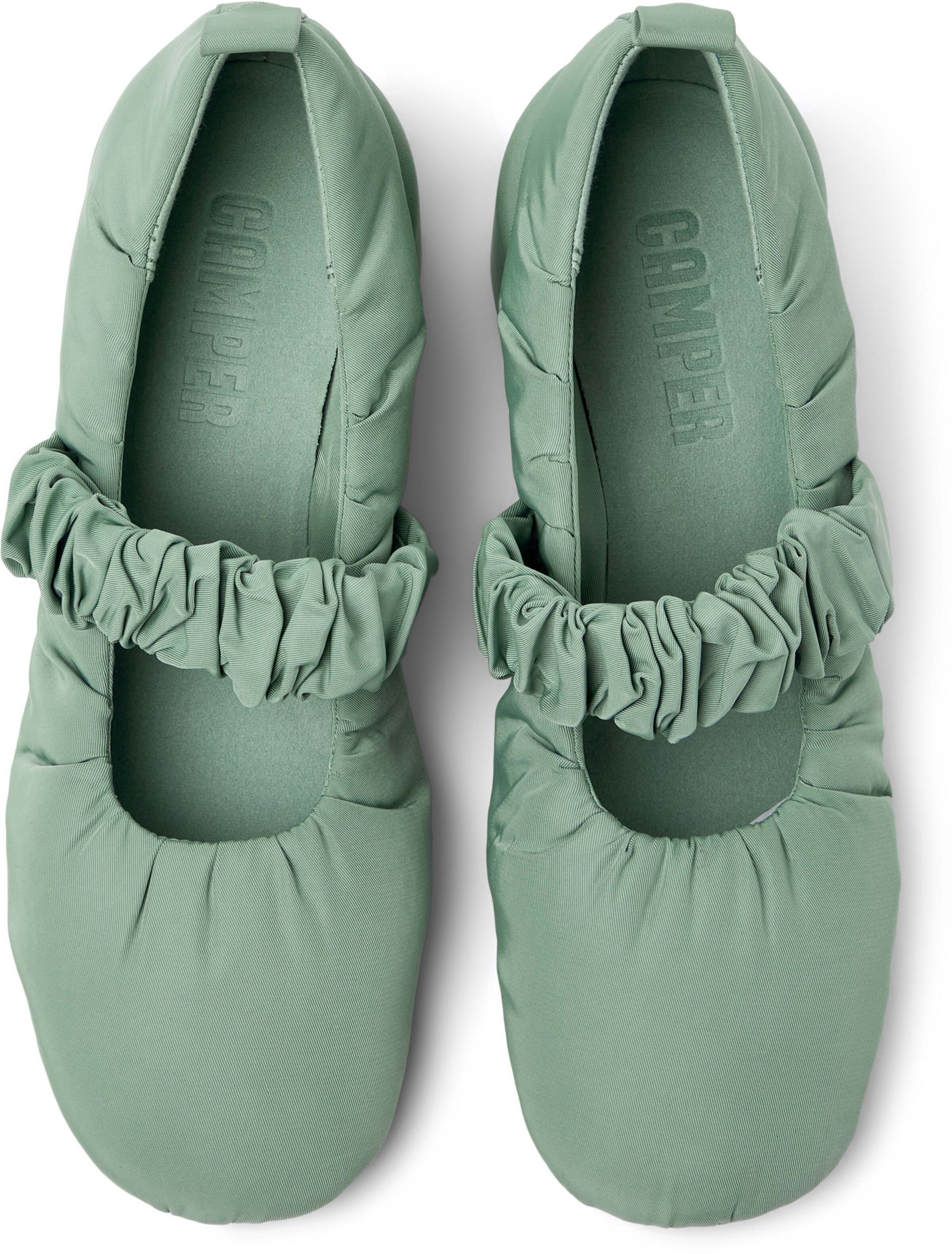 Ballerines à lanières 'Niki' CAMPER en vert