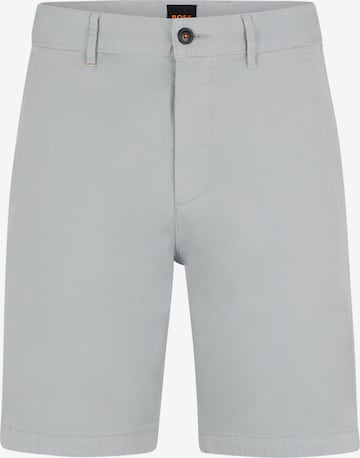 BOSS Orange Slim fit Chino Pants in Grey: front