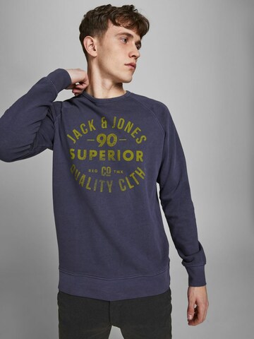 Regular fit Felpa di JACK & JONES in blu