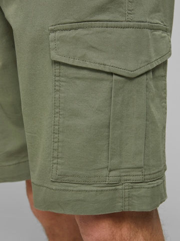 Regular Pantalon cargo 'Joe' JACK & JONES en vert