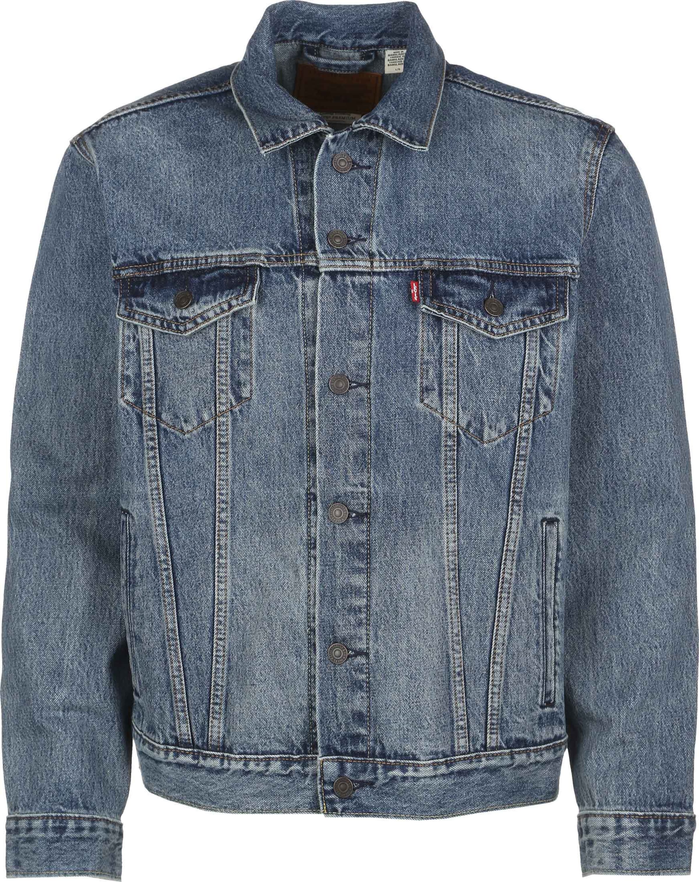 LEVI'S ® Φθινοπωρινό και ανοιξιάτικο μπουφάν σε μπλε: μπροστά