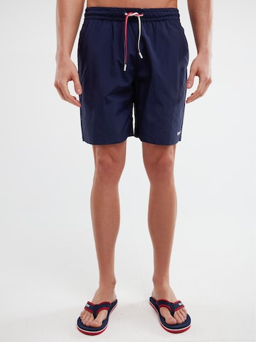 Shorts de bain 'Rafaelsin' BIG STAR en bleu : devant