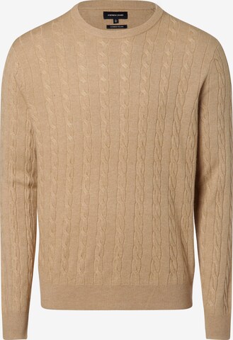 Andrew James Sweater ' ' in Beige: front