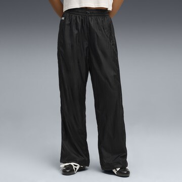 Wide Leg Pantalon de sport 'Puma x Rose' PUMA en noir : devant