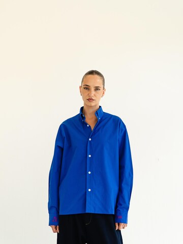 LEWINI Shirt 'Oxford' in Blau: Vorderseite