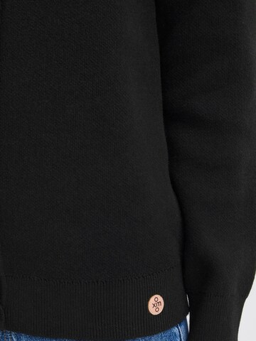 Cardigan ' OXFIANA ' Oxmo en noir