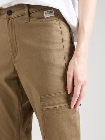 Skinny Pantaloni cu buzunare de la G-STAR pe maro