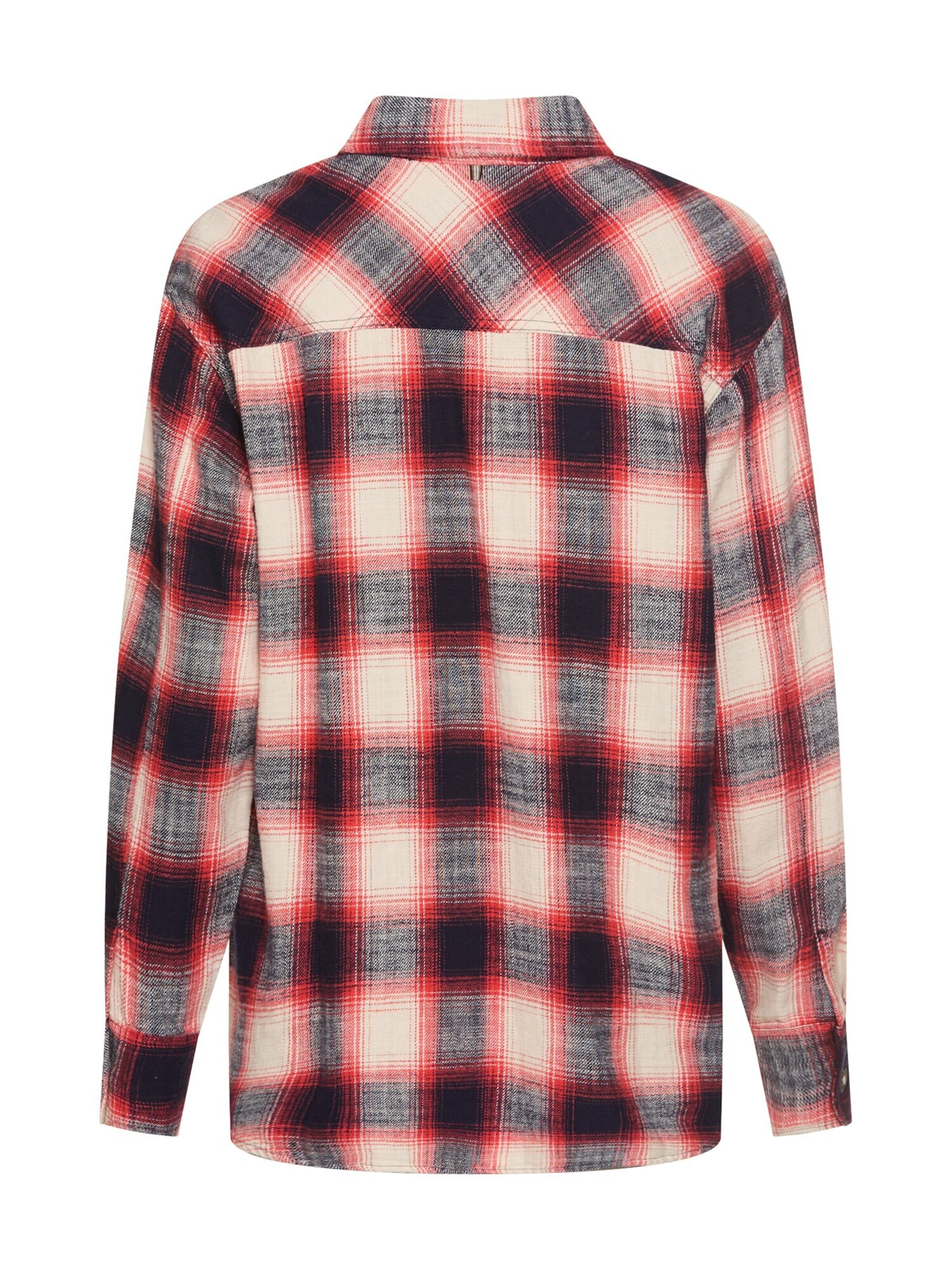 CAMEL ACTIVE Karierte Bluse in Mischfarben