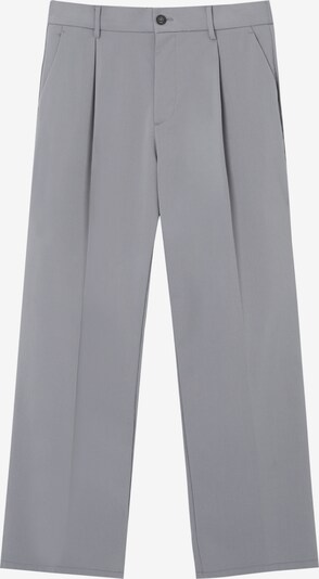 Pull&Bear Trousers with creases in Grey, Item view