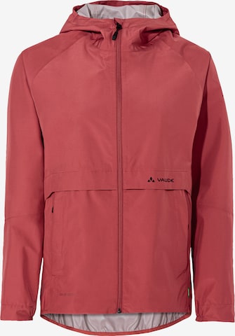 VAUDE Outdoorjacke 'Loamer' in Rot: Vorderseite