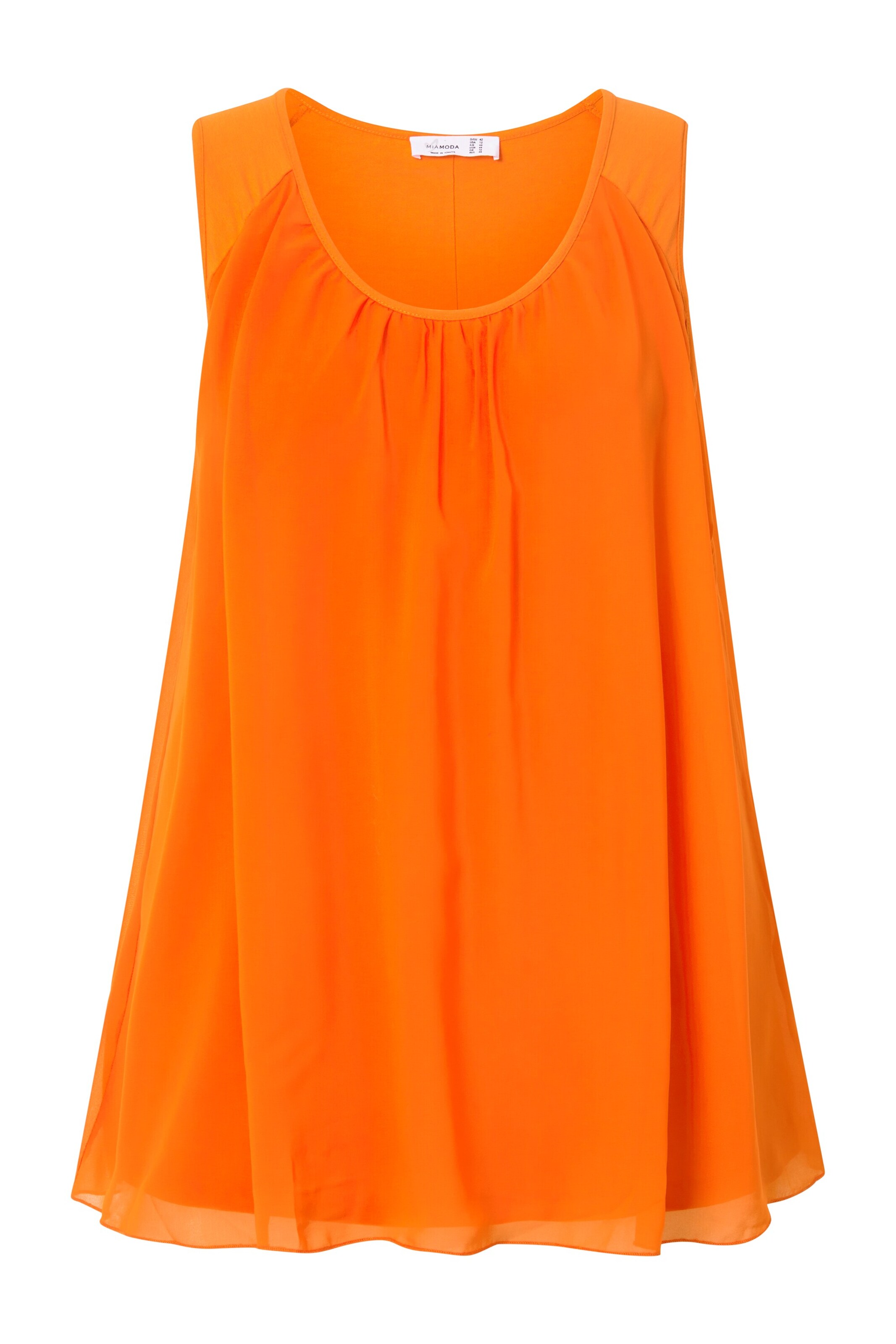 MIAMODA Top in Oranje: voorkant