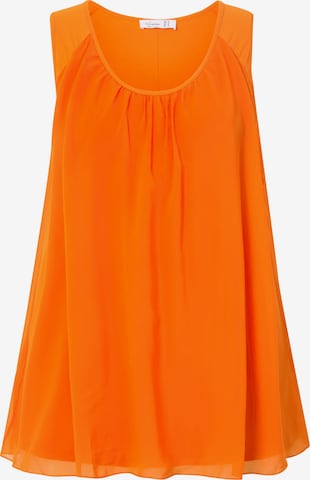 MIAMODA Top in Orange: front