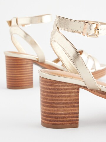 Sandales à lanières 'Forever Comfort®' Next en or