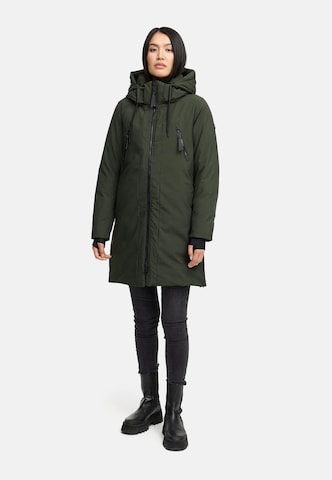 Manteau d’hiver 'Winterzart 14' NAVAHOO en vert