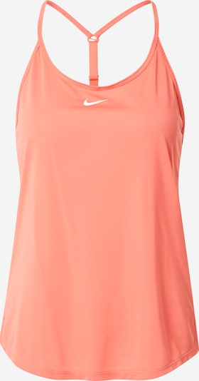 NIKE Top deportivo en salmón / blanco, Vista del producto