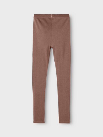 Skinny Leggings NAME IT en marron