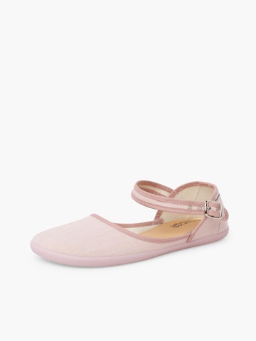 Ballerines Pisamonas en rose : devant