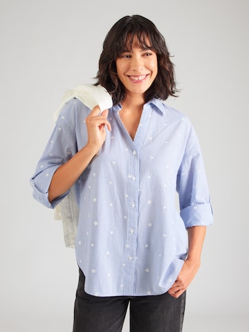 s.Oliver Bluse in Blau: Vorderseite