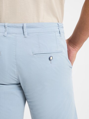 Finshley & Harding Regular Pants 'Dylan' in Blue