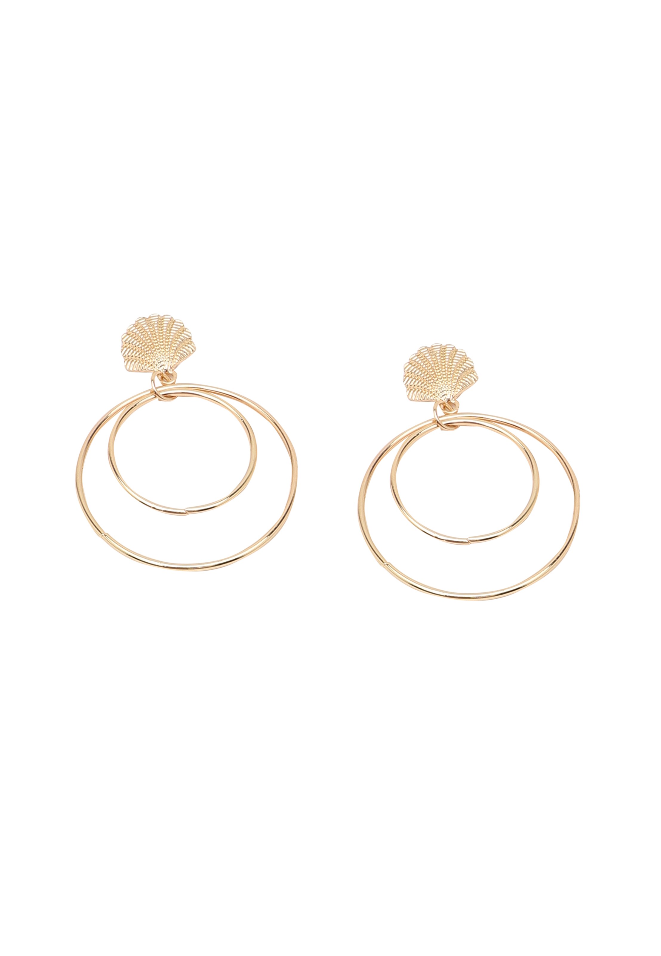 Orecchini di SOHI in oro: frontale