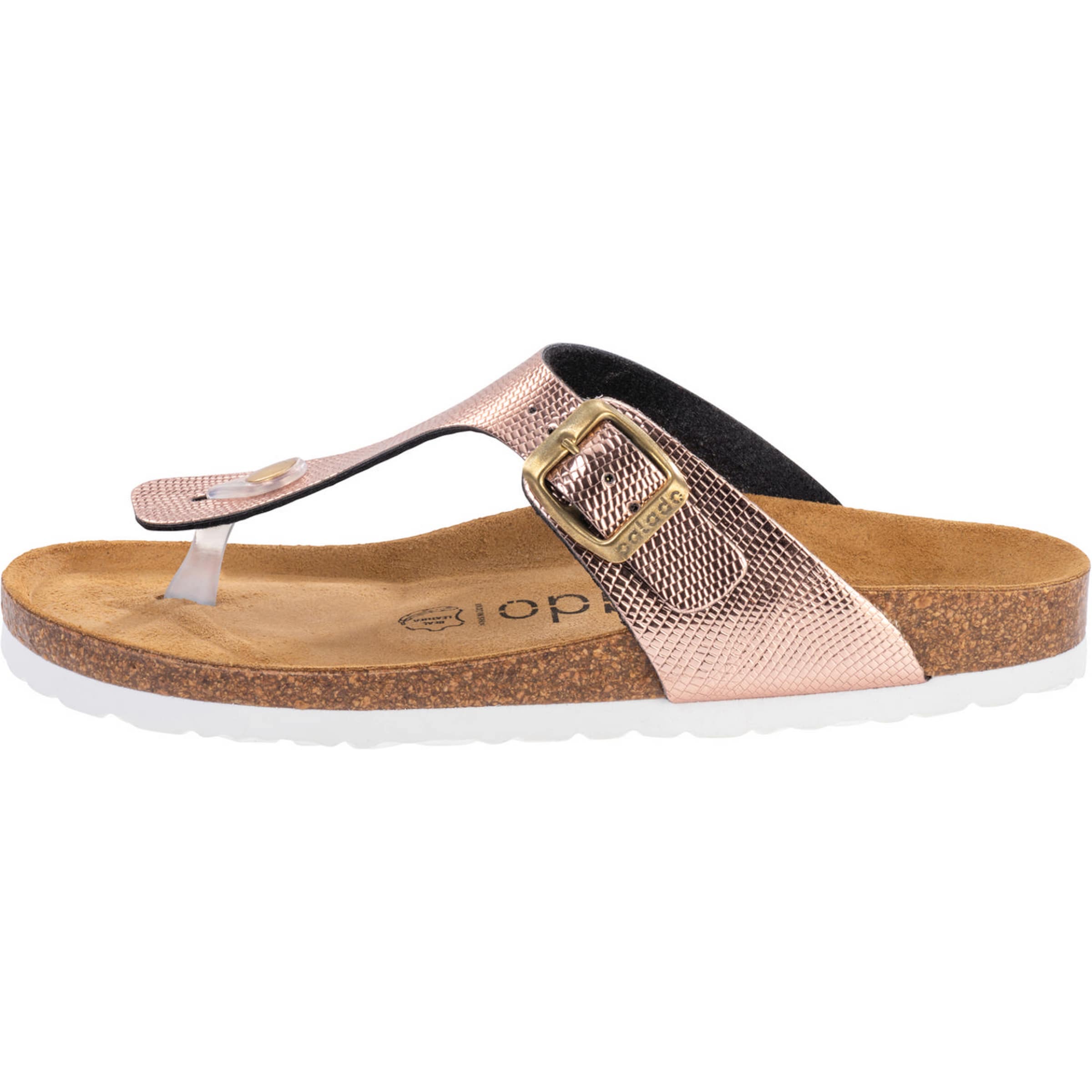 Palado Босоножки через палец 'Kos' в Ярко-розовый: спереди