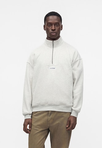 HOLLISTER Sweatshirt 'JUL2' i grå: framsida