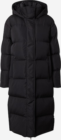 Manteau d’hiver Superdry en noir : devant