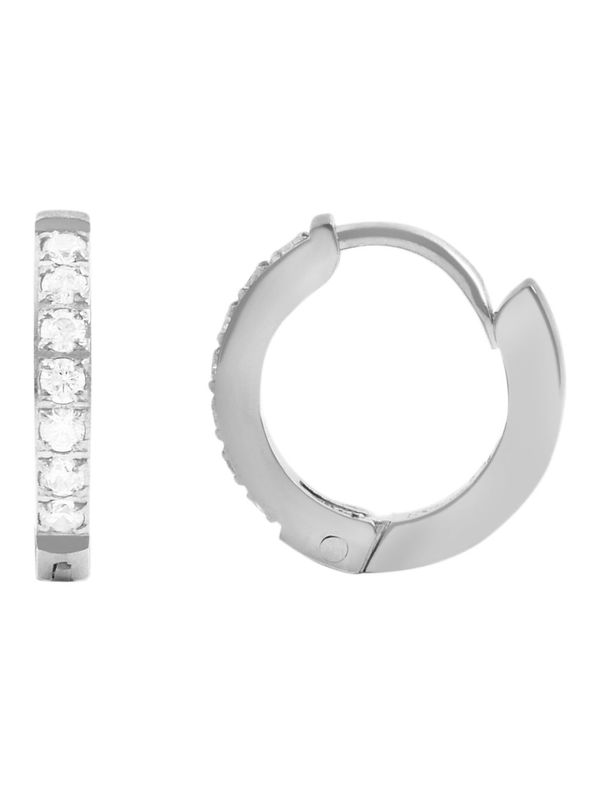 Akzent Earrings 'Nieva, silberfarbig, langlebig' in Silver