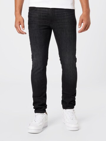 Lee Slim fit Jeans 'LUKE' in Black: front