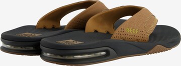 REEF Beach & Pool Shoes 'Fanning' in Brown