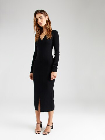 Calvin Klein Kleid in Schwarz: Vorderseite