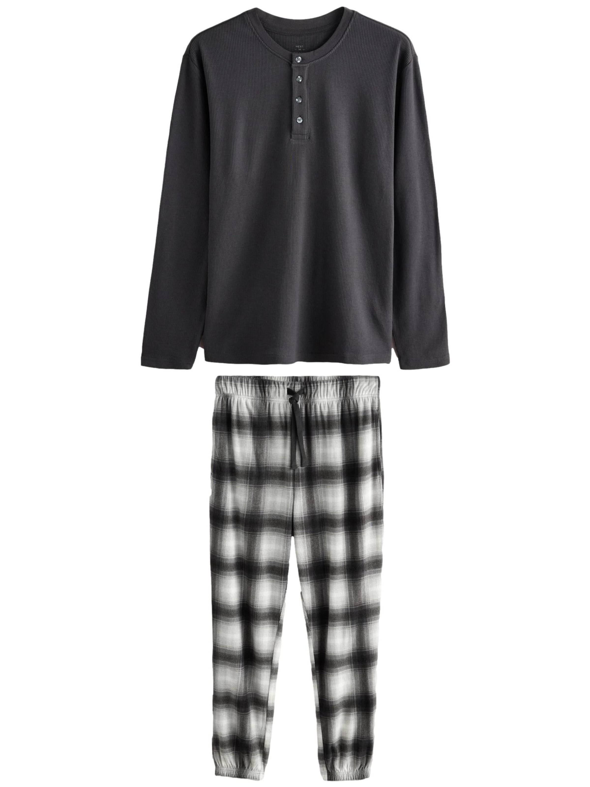 Next Pajamas long in Grey: front