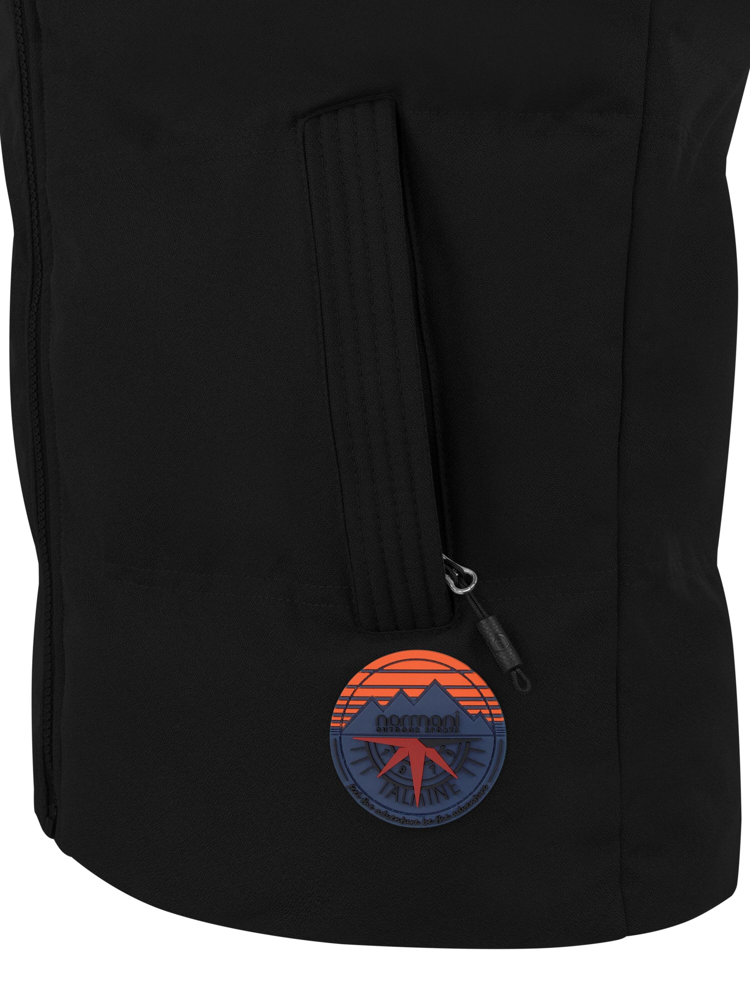 normani Sportbodywarmer 'Talmine' in Zwart