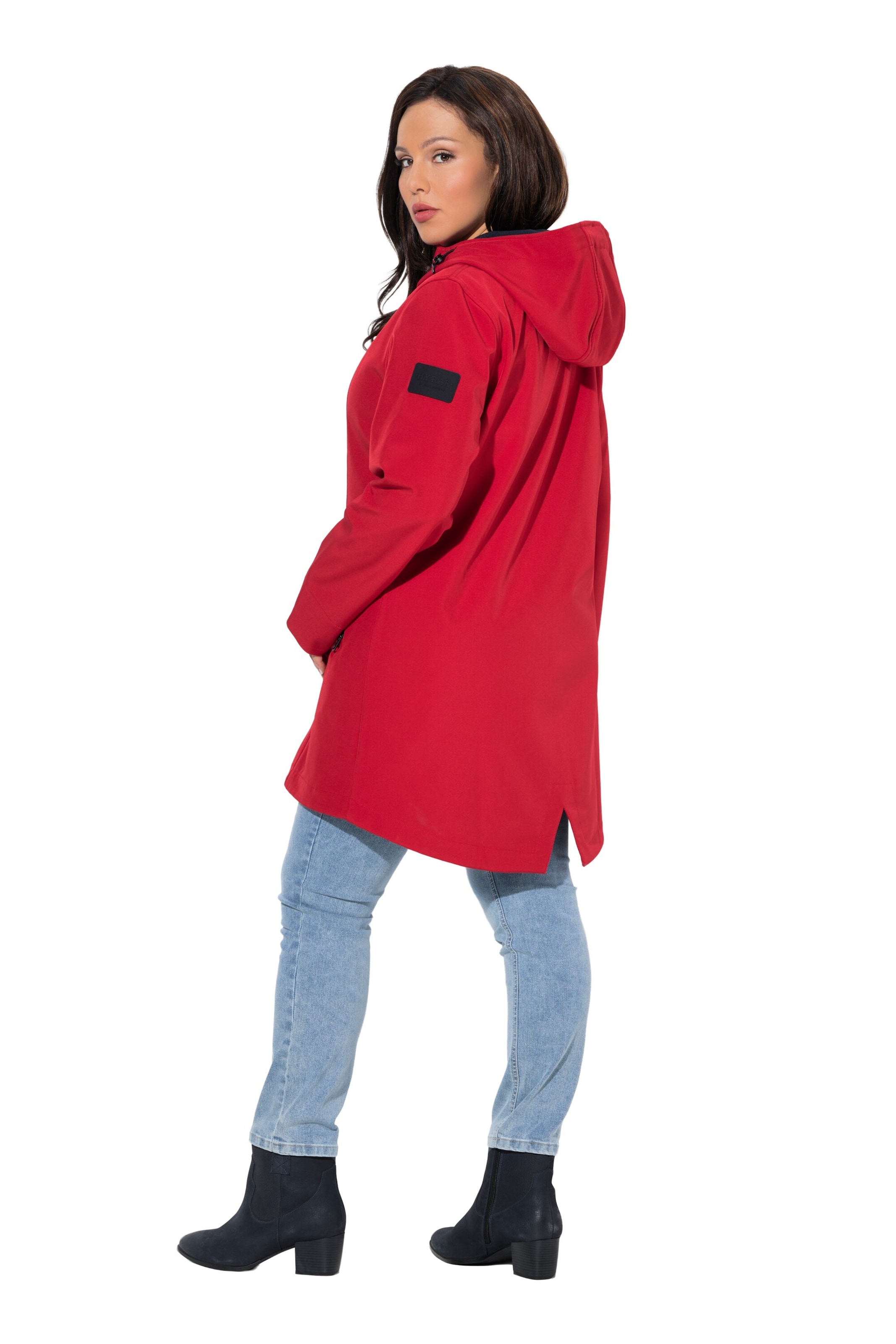 Ulla Popken Funktionsjacke in Rot