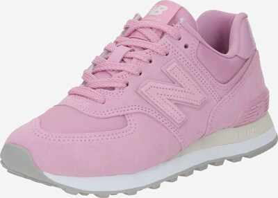 new balance Låg sneaker '574' i rosa / vit, Produktvy