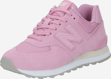 new balance Platform trainers '574' in Pink: front