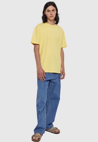 Urban Classics Shirt 'Heavy Oversized Tee' in Yellow