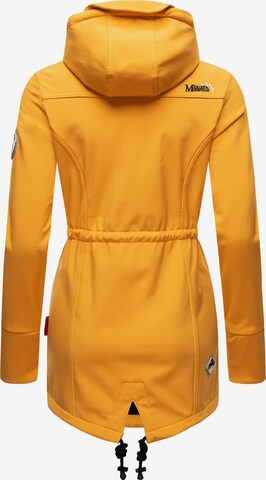 MARIKOO Raincoat 'Zimtzicke' in Yellow