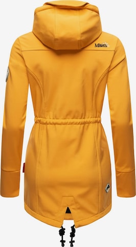 Manteau fonctionnel 'Zimtzicke' MARIKOO en jaune