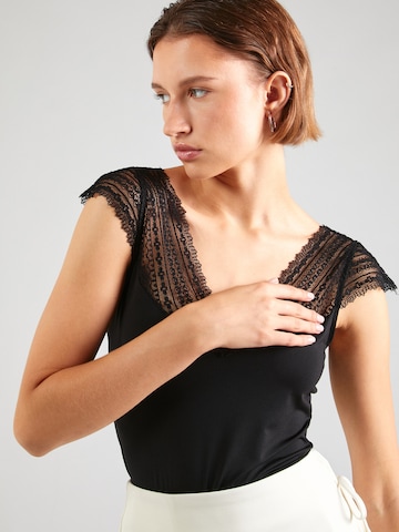 Guido Maria Kretschmer Women Shirt Bodysuit 'Dena' in Black