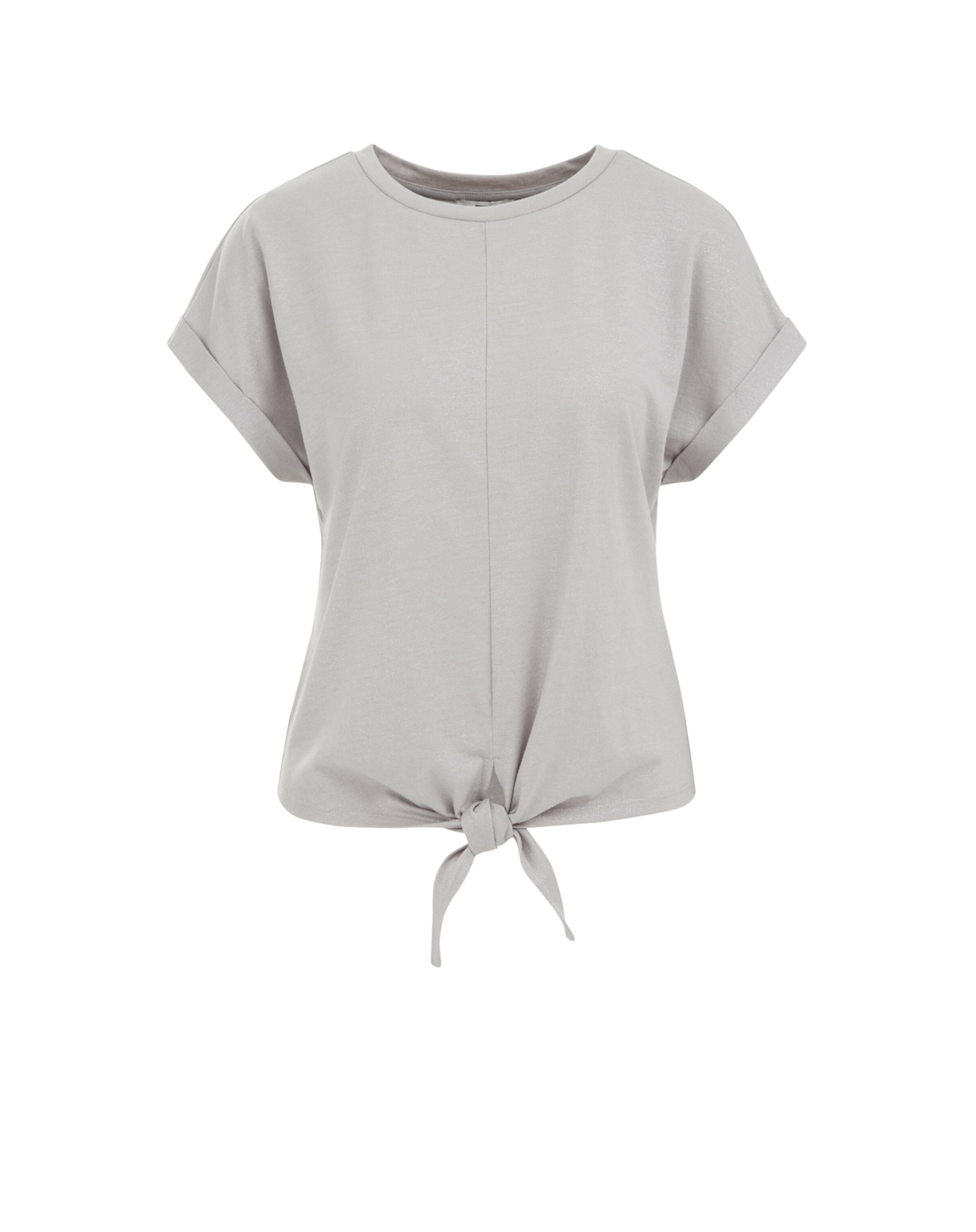 WE Fashion T-Shirt in Grau: Vorderseite