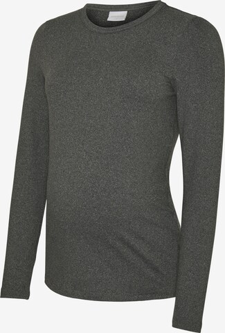 MAMALICIOUS Shirt 'GIO' in Grey: front