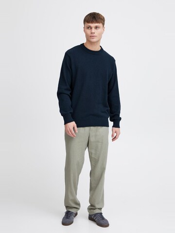 !Solid Pullover 'Ike' in Blau